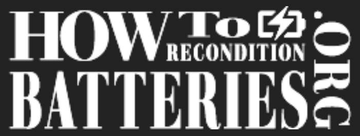 How To Recondition Batteries logo