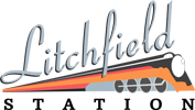 Model Railroader Litchfield Station logo