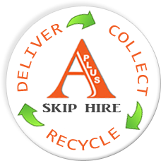 A Plus Skip Hire logo