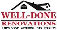 Well Done Renovations logo