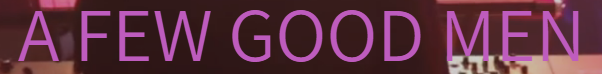 A Few Good Men logo