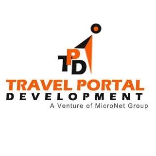 travel portal development logo