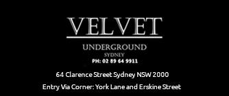 Velvet Underground Gentlemans Club Sydney logo