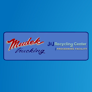Mudek Trucking and J & J Recycling logo