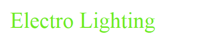 Electro Lighting logo