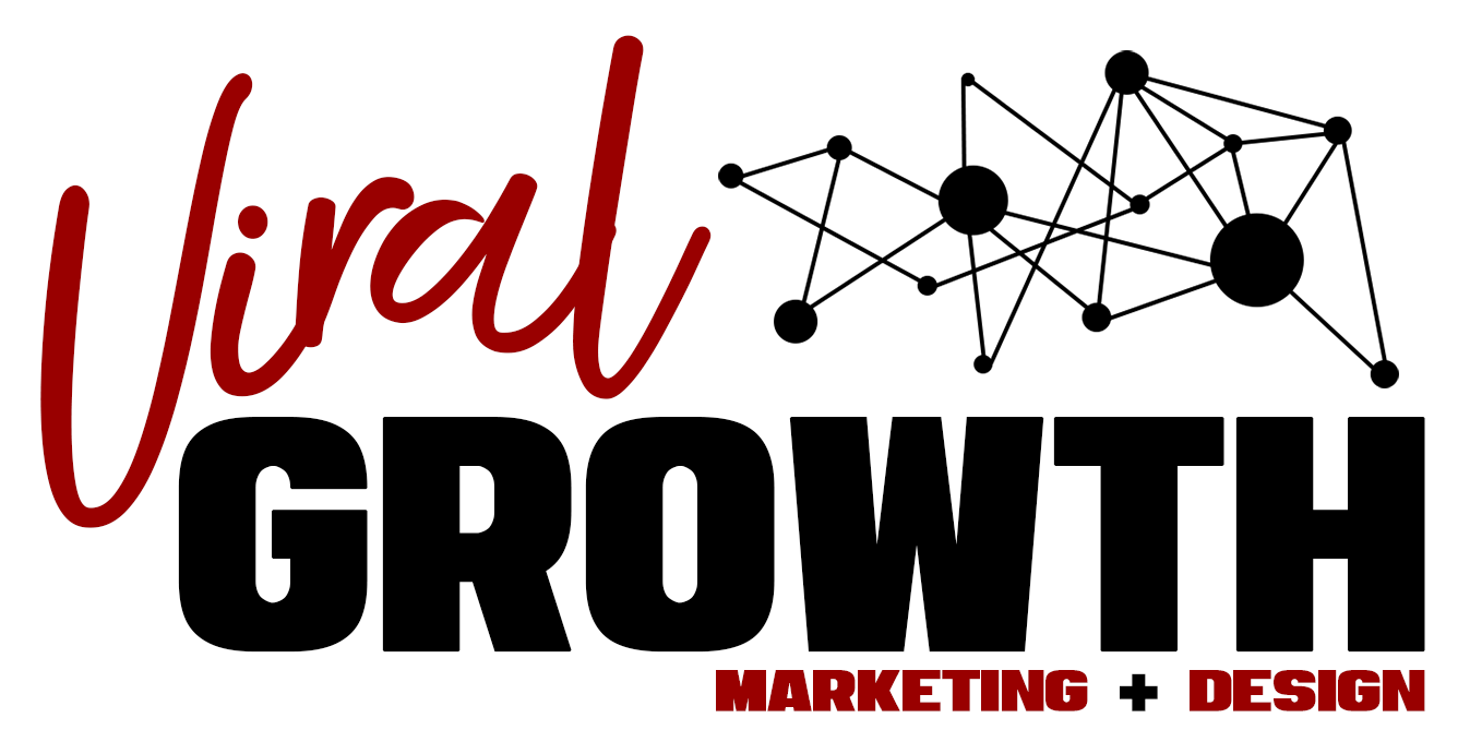 Viral Growth Marketing + Design logo