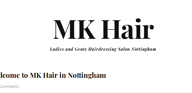 MK Hair logo