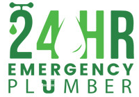 24 hr emergency plumber logo