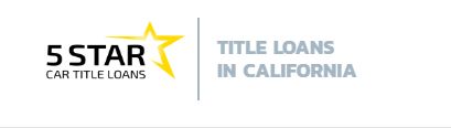 5 Star Car Title Loans logo