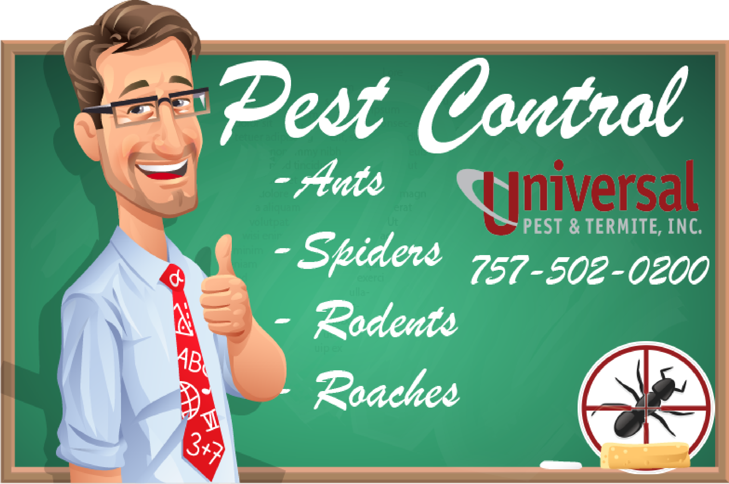 Universal Pest & Termite logo