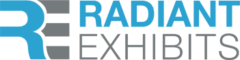 Radiant Exhibits logo