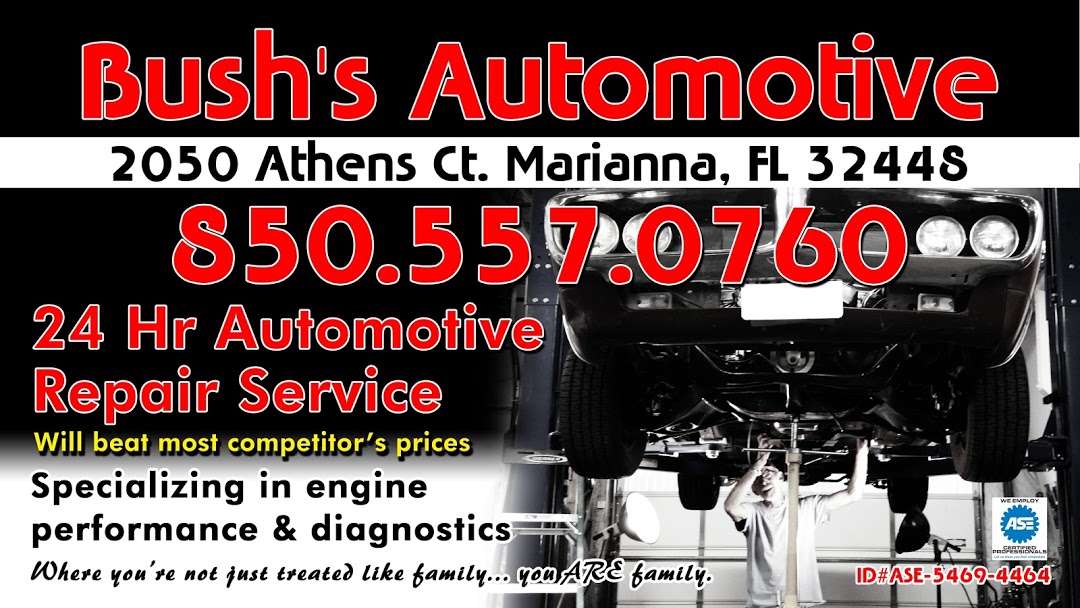 Bush\\\'s Automotive Kenneth Dewayne Bush logo