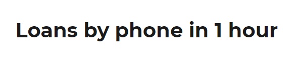 Loans By Phone In 1 Hour Inc logo