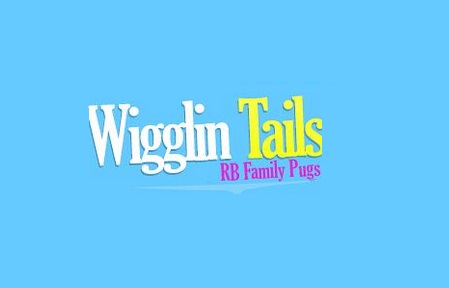 RB Family Pugs-Wigglin Tails logo