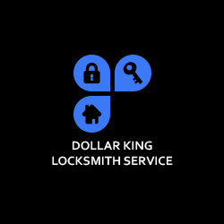 DOLLAR KING Locksmith Service logo