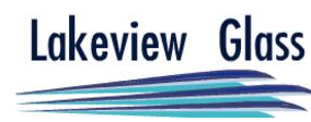 Lakeview Glass Inc. logo