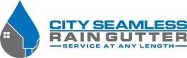 City Seamless Rain Gutter logo