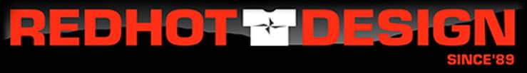 RED HOT DESIGN logo
