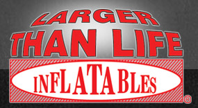 Larger Than Life Inflatables logo