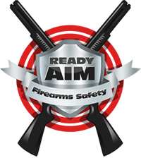 Ready Aim Firearms Safety Training logo