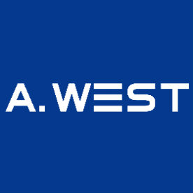 A. West Enterprise logo