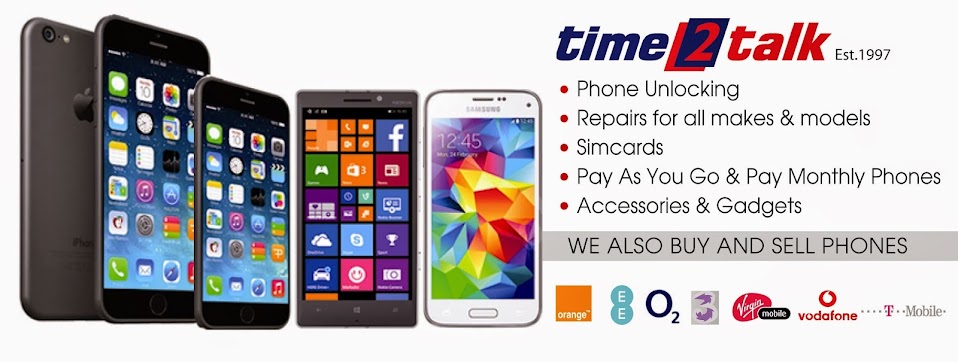 time2talk Swansea iPhone & iPad repair logo